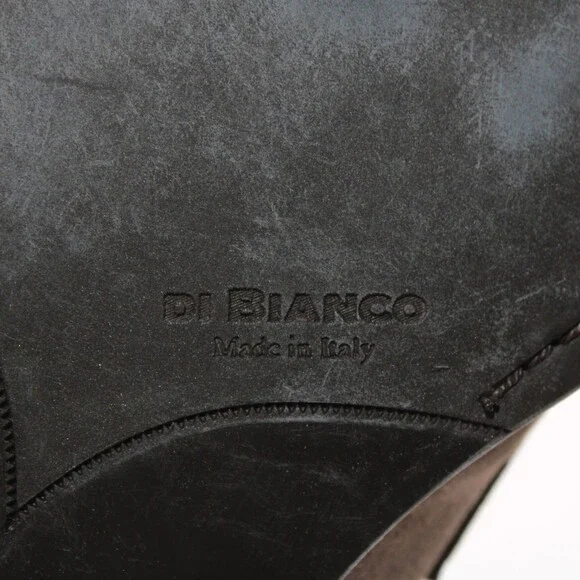 Di Bianco NWB Miseno Cashmere Suede Penny Loafers Size 44 (US 11) in Bark Brown